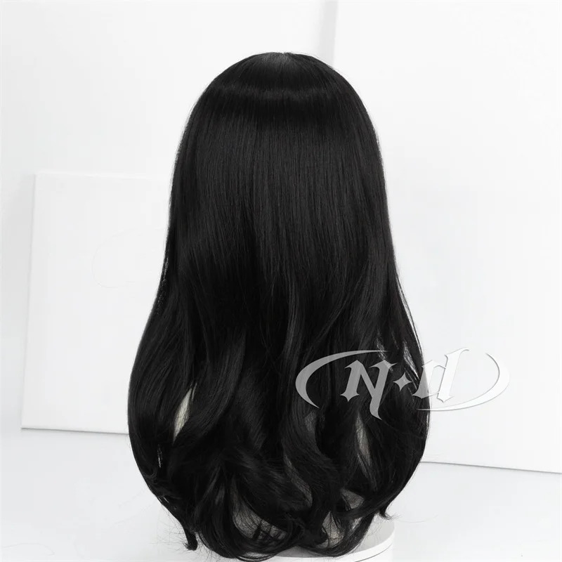 Anime Cosplay Long Black Hair - CyND Pieck Finger Cosplay Hair Wig