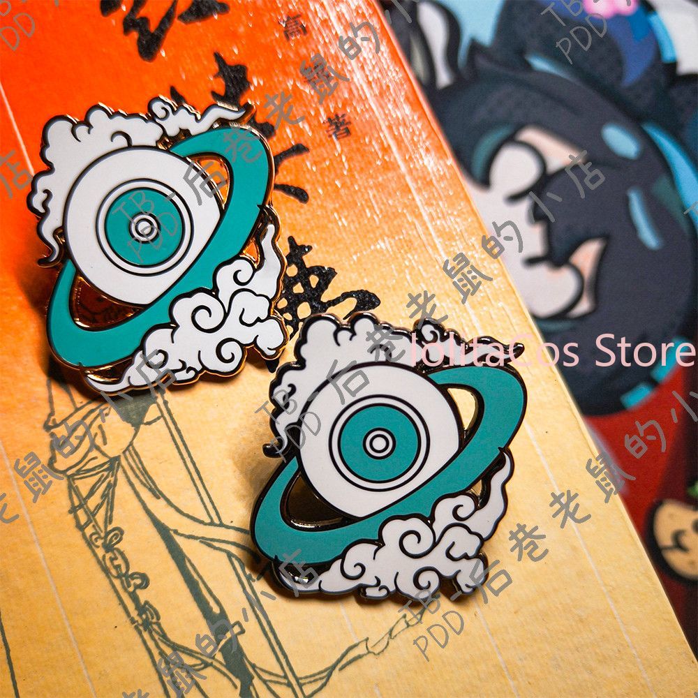 Anime Cosplay Event - Limbus Company Hong Lu Metal Badge