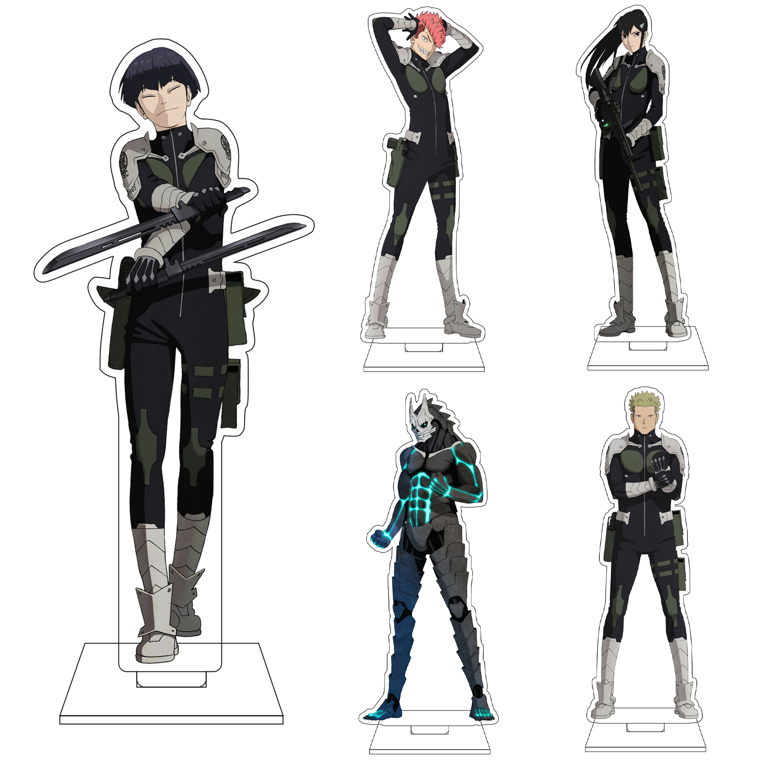 Anime Cosplay Buy - 16CM Anime Kaiju No.8 Cosplay Acrylic