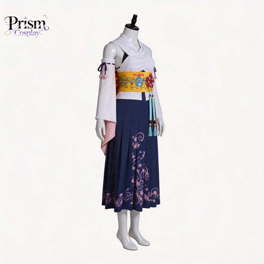 Final Fantasy Ten Yuna Summone - Anime Cosplay Kimono avis et prix