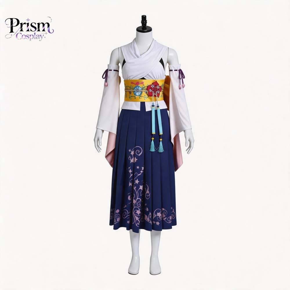Final Fantasy Ten Yuna Summone - Anime Cosplay Kimono avis et prix