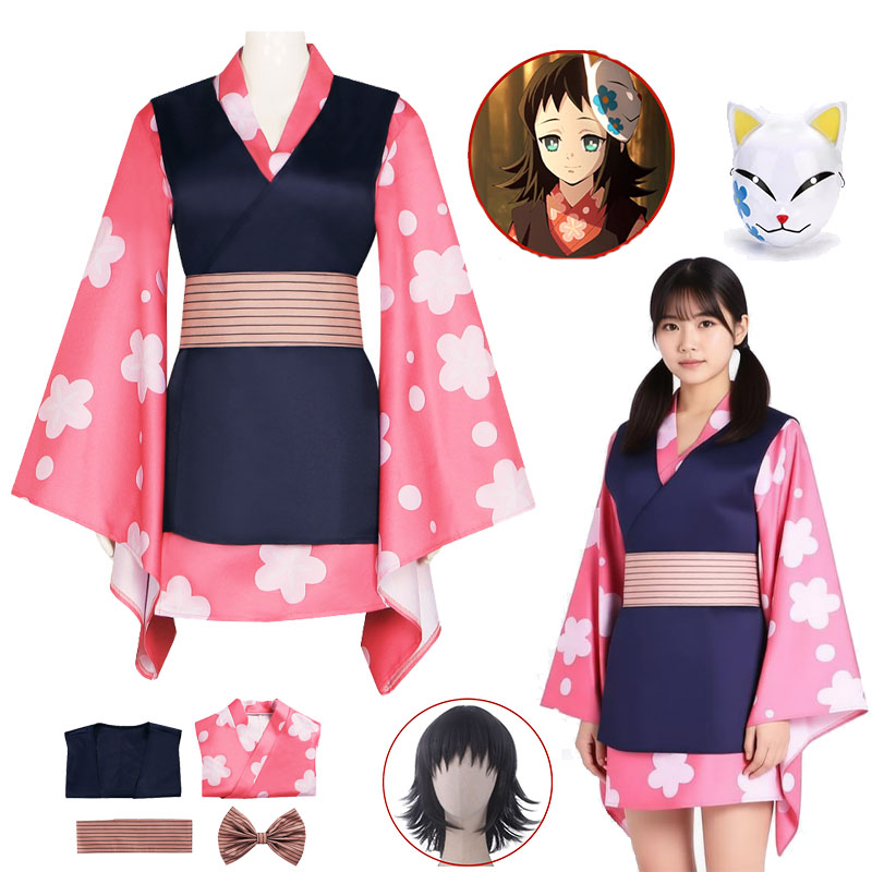 Anime Kimetsu Cosplay Costume  - Anime Cosplay Kimono avis et prix