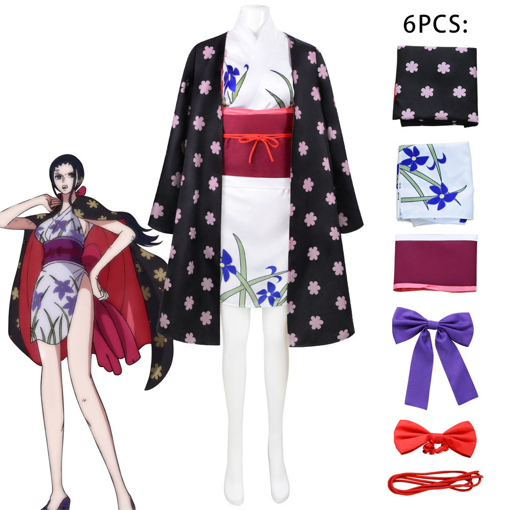 Women's Outfit Nico Robin Cosp - Anime Cosplay Kimono avis et prix