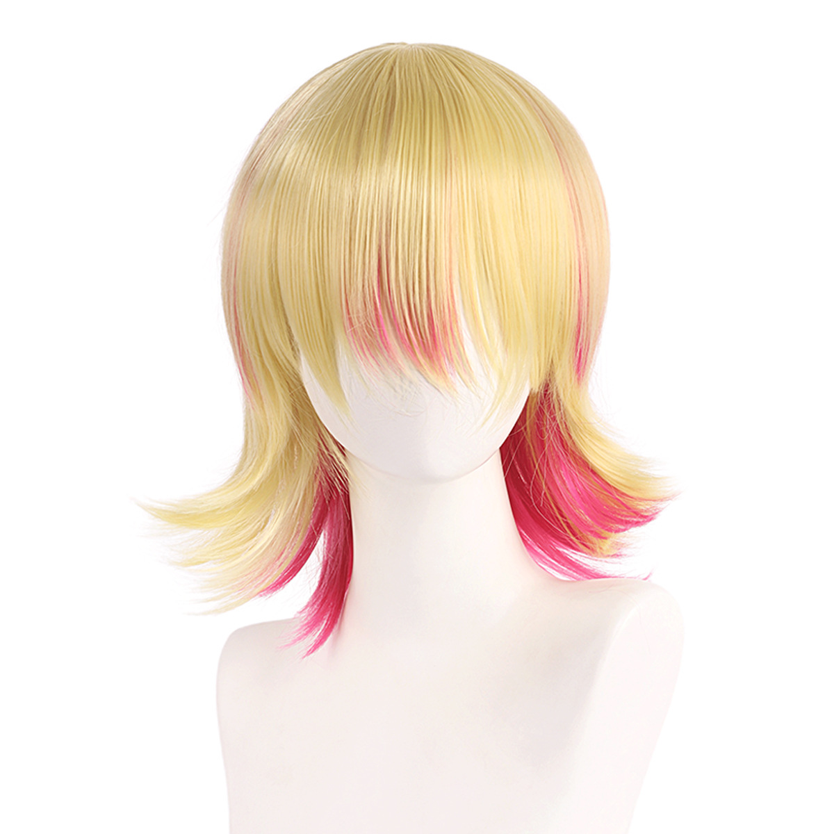 Synthetic Cosplay Wig Short Bl - Cosplay Duo Anime avis et prix