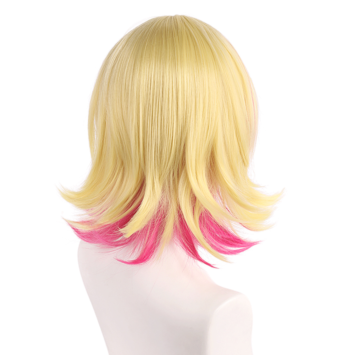 Synthetic Cosplay Wig Short Bl - Cosplay Duo Anime avis et prix