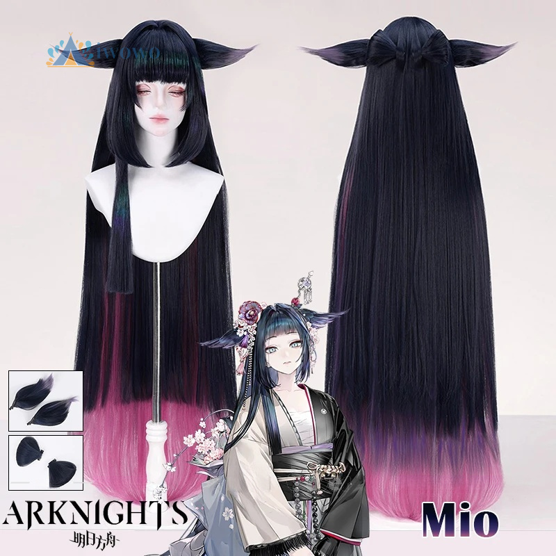 Arknights Mio Cosplay Wig Purp - Cosplay Anime Pink Hair avis et prix