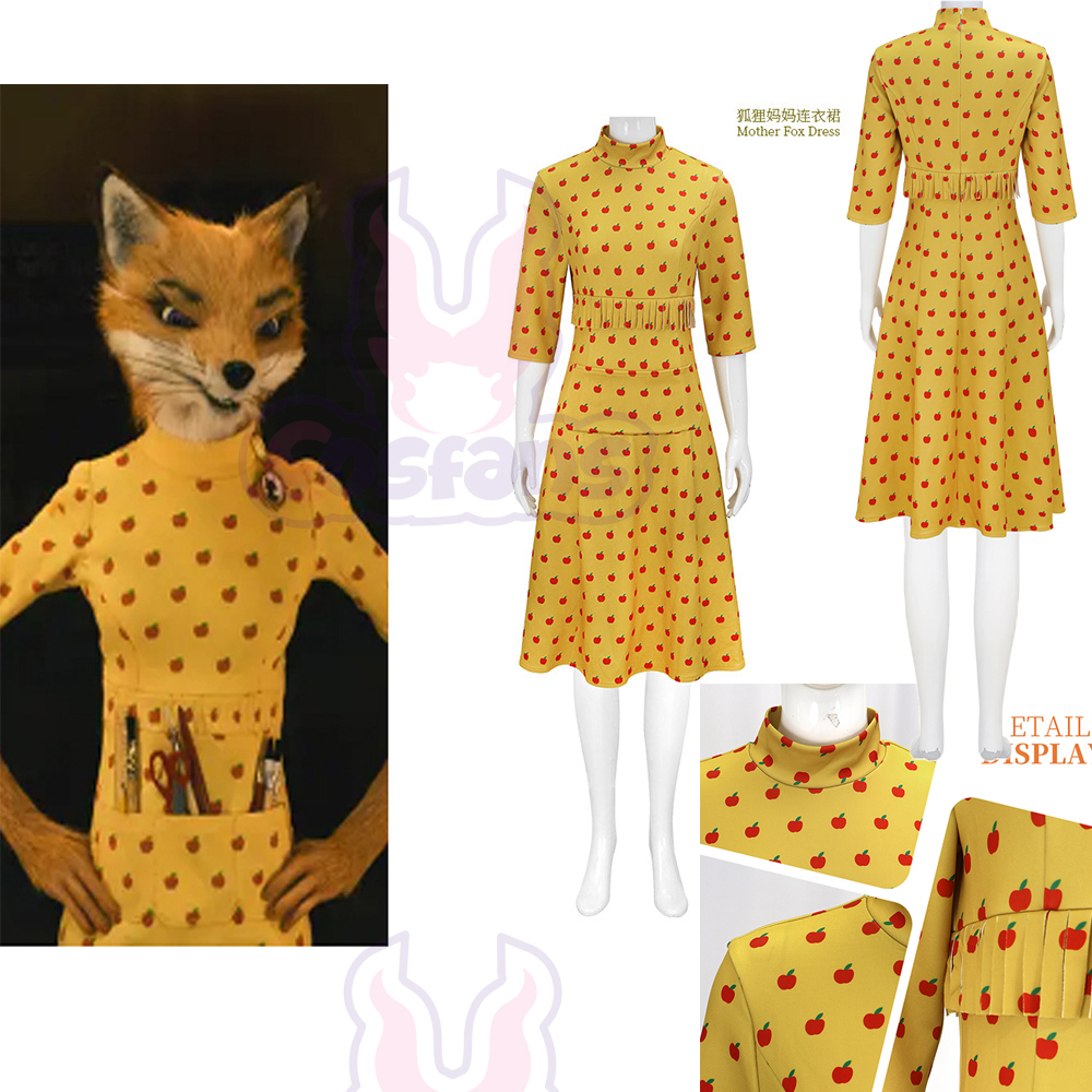 Movie Fantastic Mr Fox Mrs Fox - Queen Anime Cosplay avis et prix