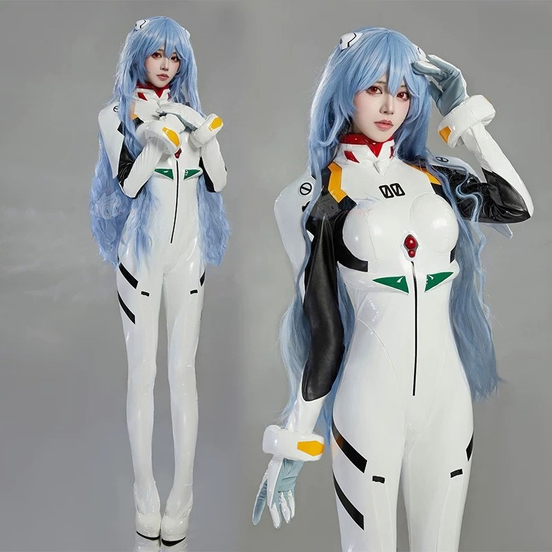 Rei Ayanami Plugsuit Cosplay C - Anime Cosplay Bodysuit avis et prix