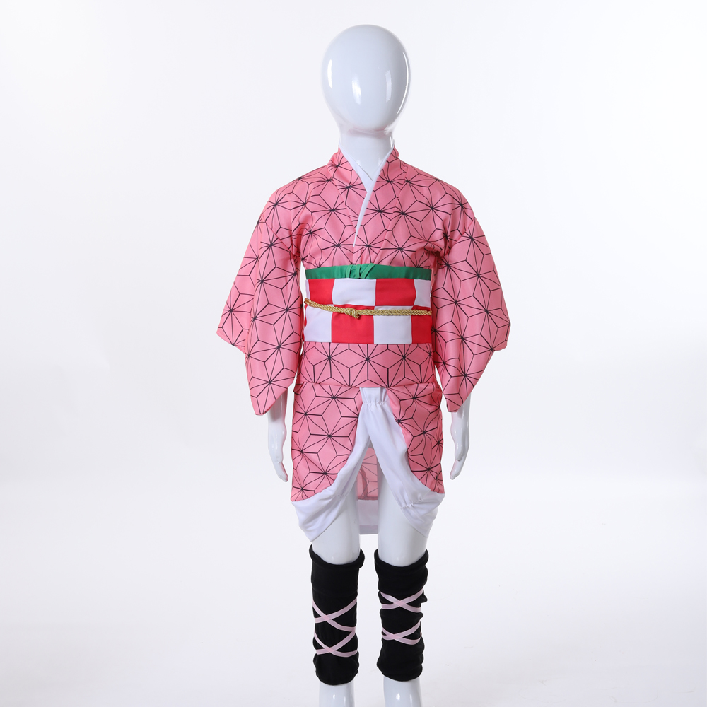 Complete Nezuko Kamado Cosplay - Anime Cosplay Kimono avis et prix