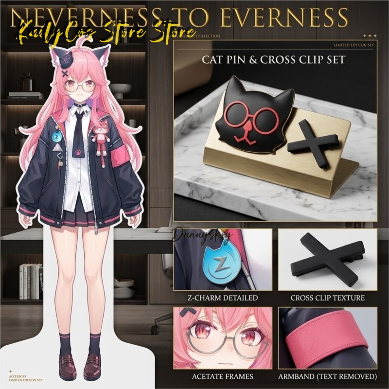 Game Neverness To Everness Min - Cosplay Anime Pink Hair avis et prix
