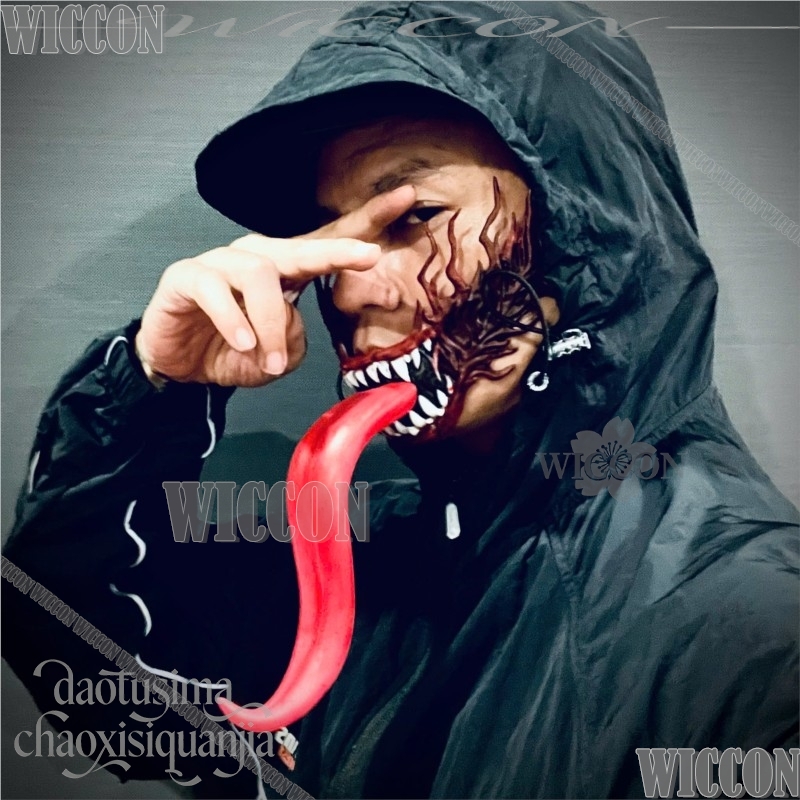 Anime Cosplay Horror Black Dem - Anime Cosplay Face avis et prix