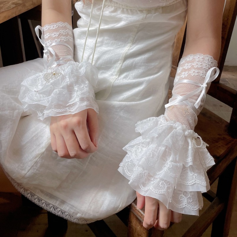 Women Sexy Lace Splicing Ruffl - Cosplay Anime Expo avis et prix