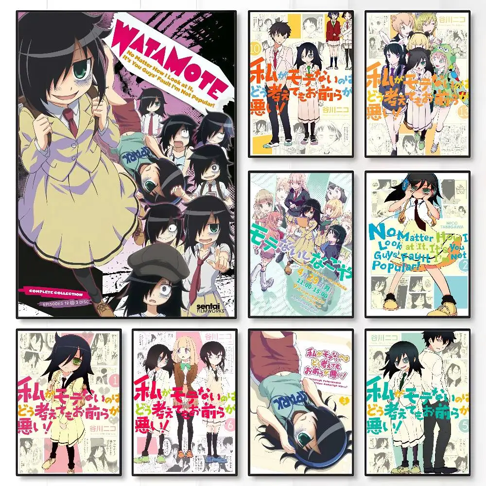 Anime W-Watamote Kuroki Tomoko - Anime Cosplay Wallpaper avis et prix