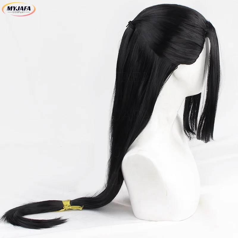 CyJin Guangyao Cosplay Wig Jin - Anime Cosplay Long Black Hair avis et prix