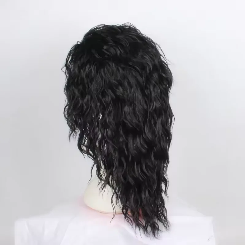 Michael Jackson Cosplay Wig Or - Anime Cosplay Long Black Hair avis et prix