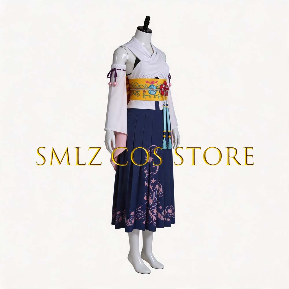 Smlz FFX Yuna Cosplay Anime FF - Anime Cosplay Kimono avis et prix