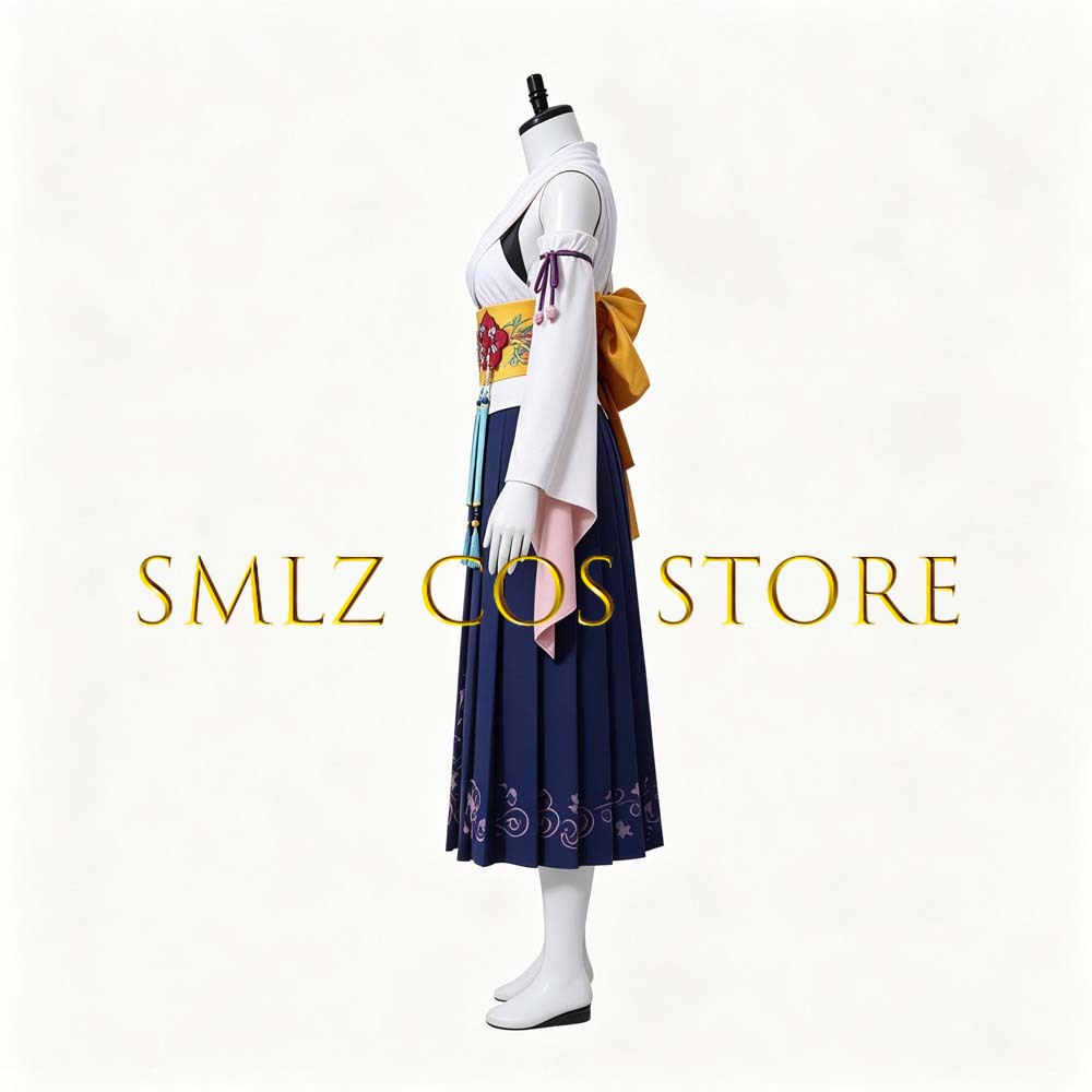 Smlz FFX Yuna Cosplay Anime FF - Anime Cosplay Kimono avis et prix