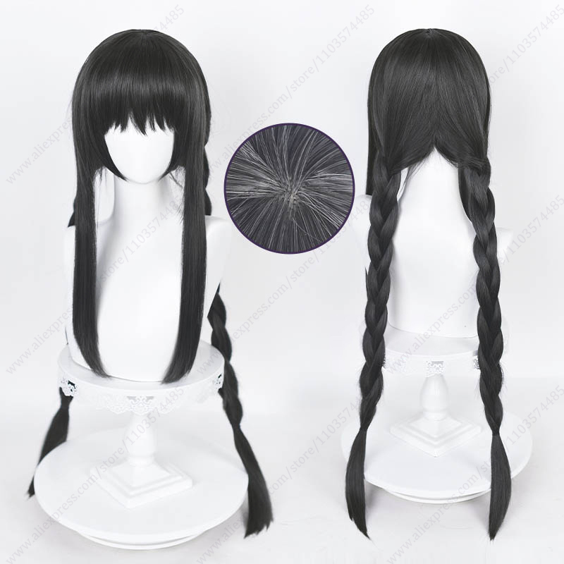 Akemi Homura 90cm Long Straigh - Anime Cosplay Long Black Hair avis et prix