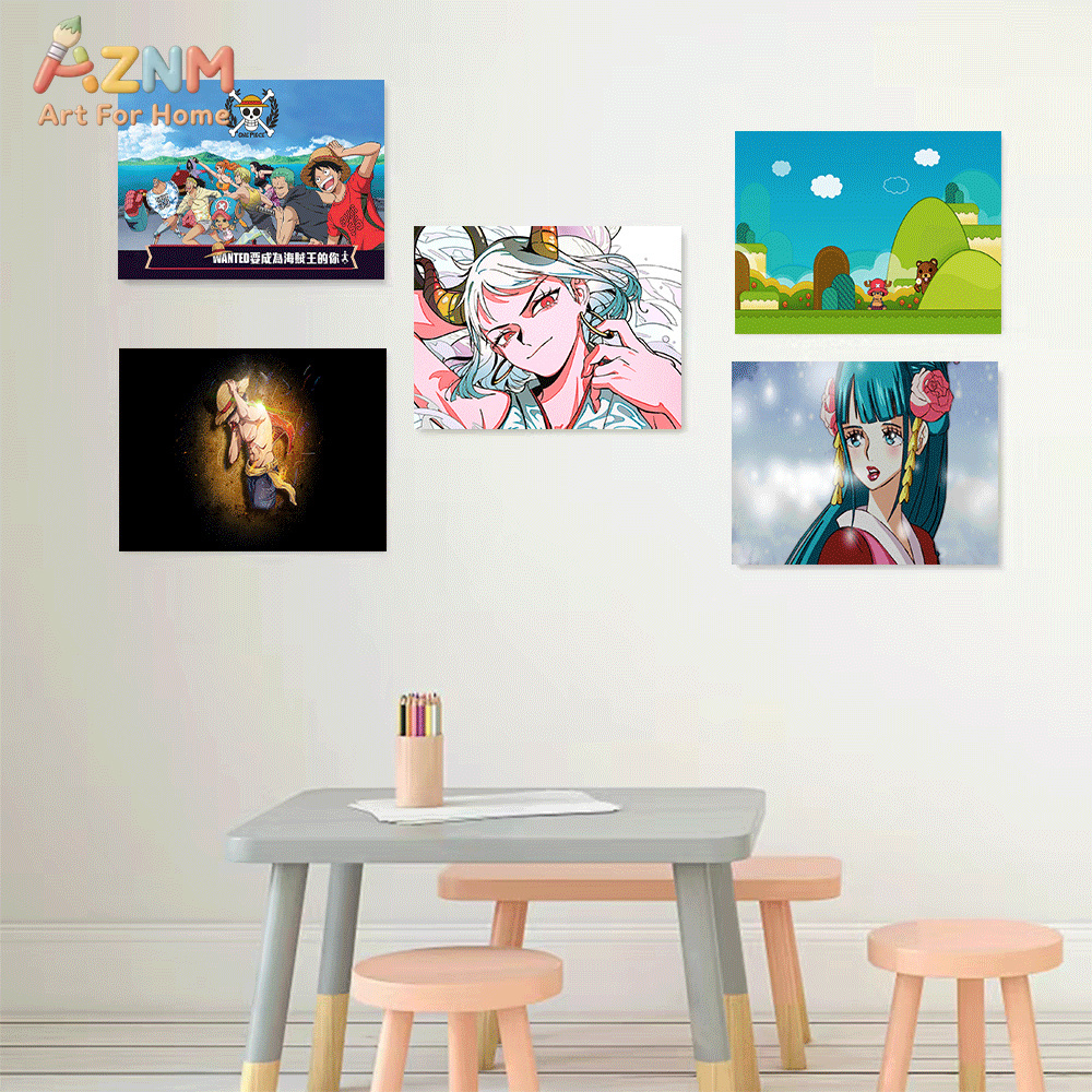 AZNM One Piece Anime Canvas Wa - One Piece Straw Hat avis et prix