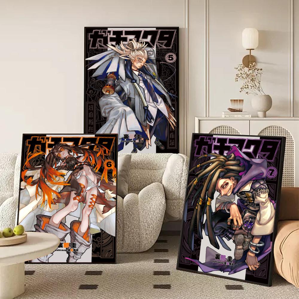 Anime G-GACHIAKUTA Poster Stic - Anime Cosplay Wallpaper avis et prix