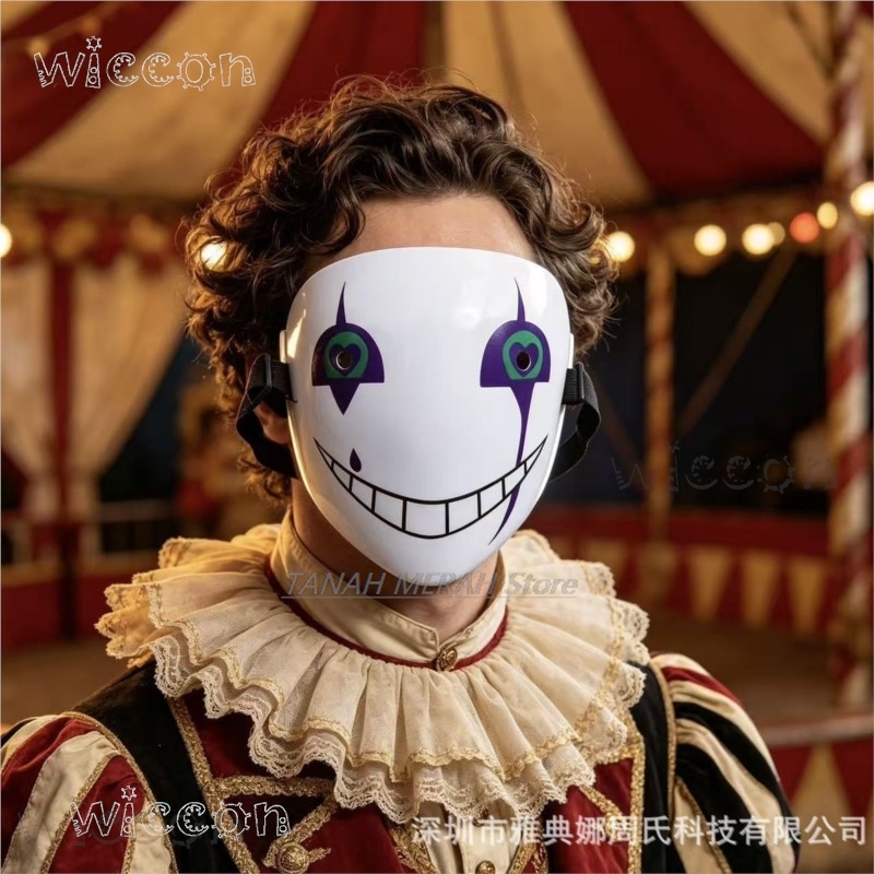 Halloween Pierrot The Freak Ci - Anime Cosplay Face avis et prix