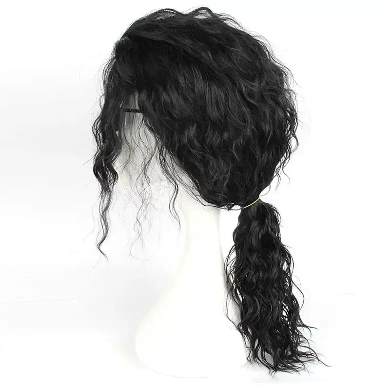 MJ Michael Cosplay Black Wig J - Anime Cosplay Long Black Hair avis et prix