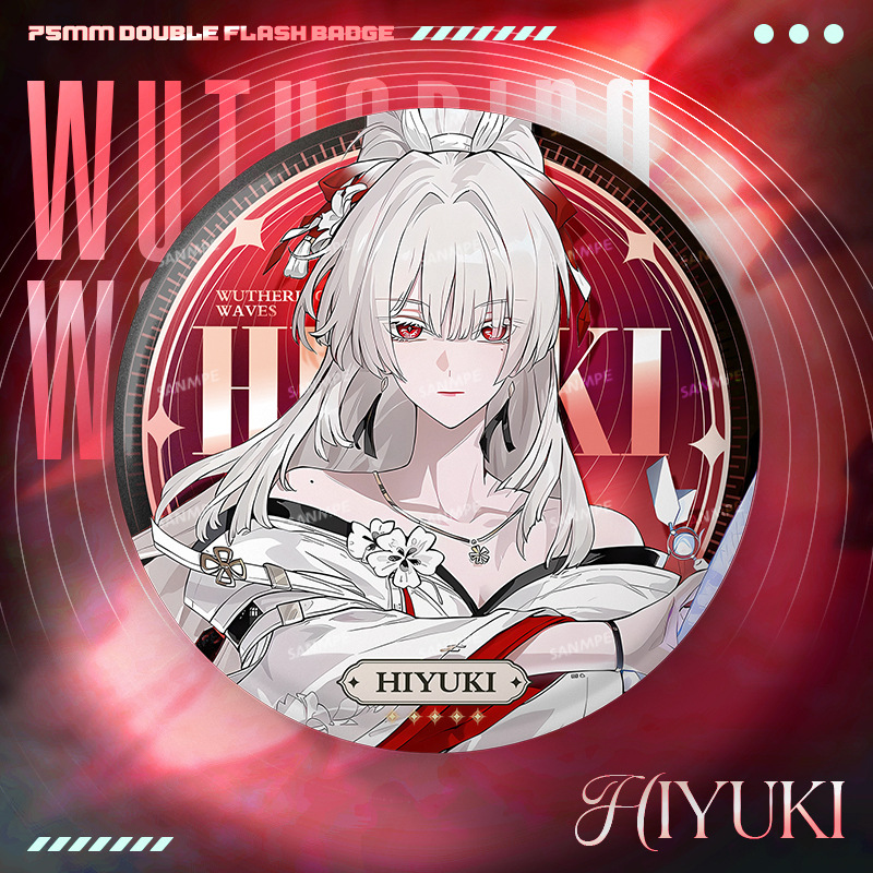 New Wuthering Waves 75MM Laser - Anime Yang Cosplay avis et prix