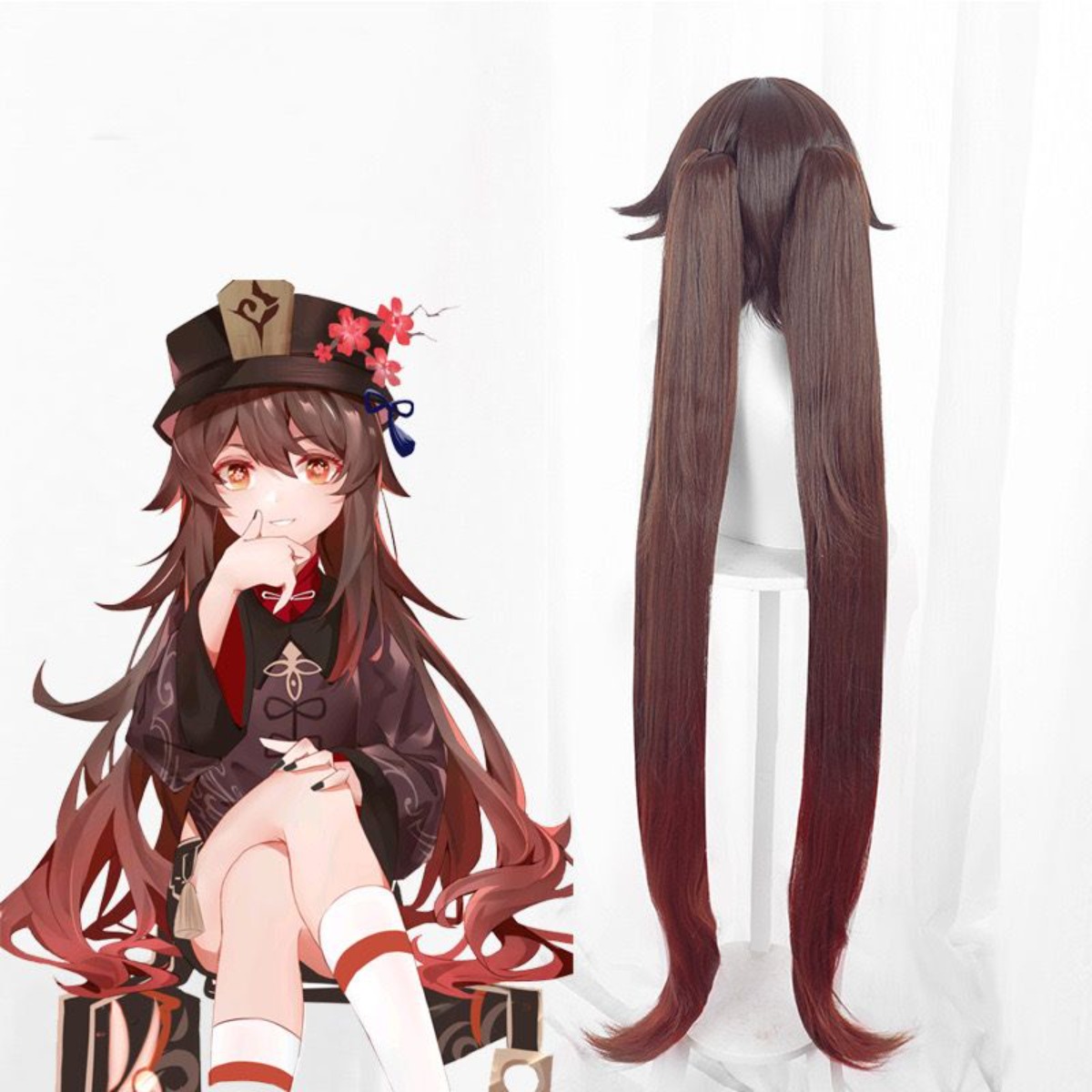 Genshin Impact Hu Tao Cosplay  - Cosplay Duo Anime avis et prix