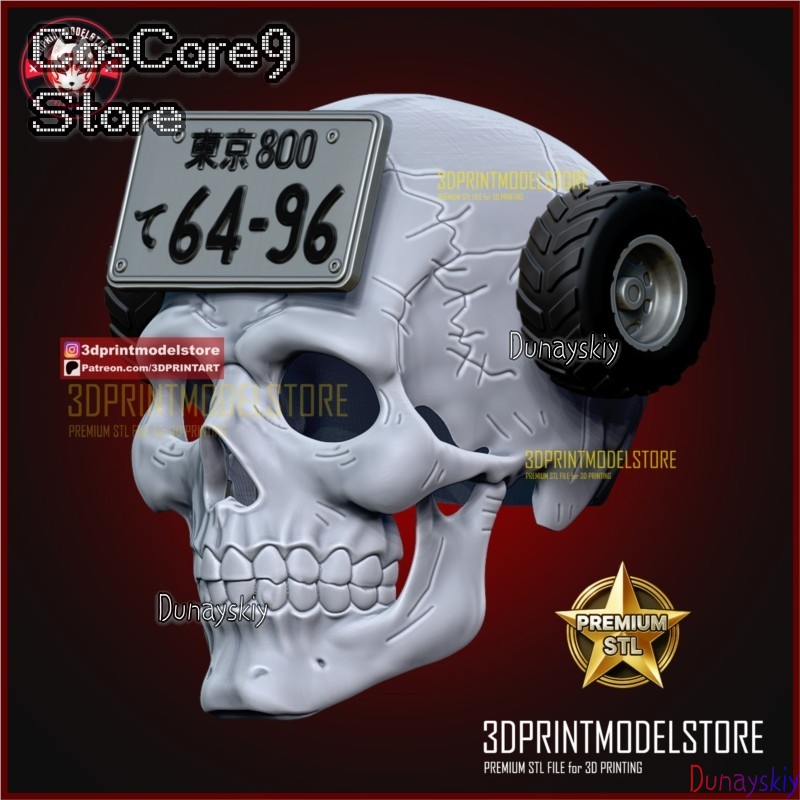 Dorohedoro Ebisu Skull Mask Co - Anime Cosplay Face avis et prix