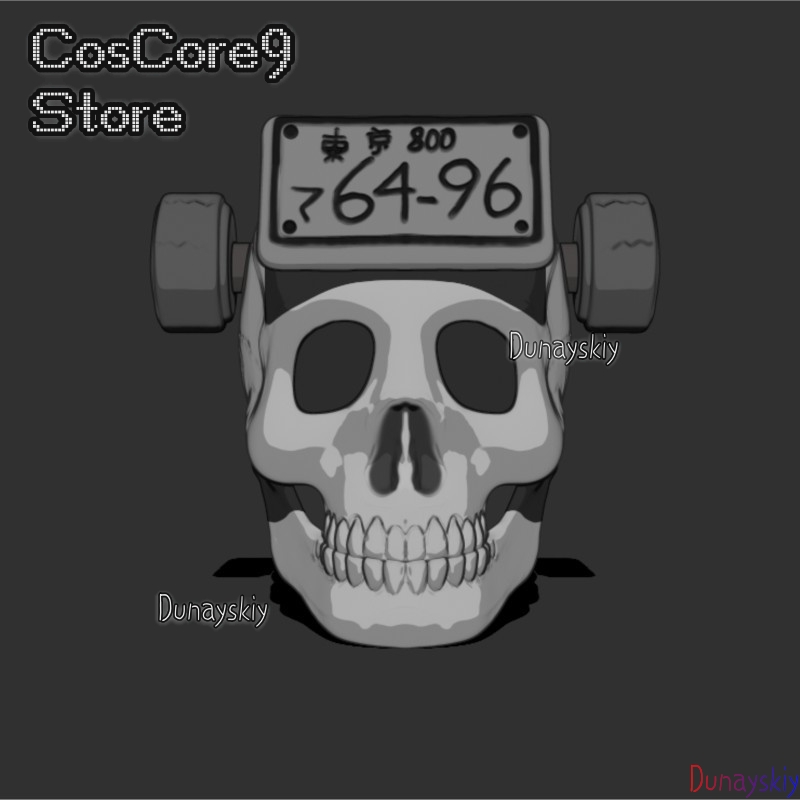 Dorohedoro Ebisu Skull Mask Co - Anime Cosplay Face avis et prix