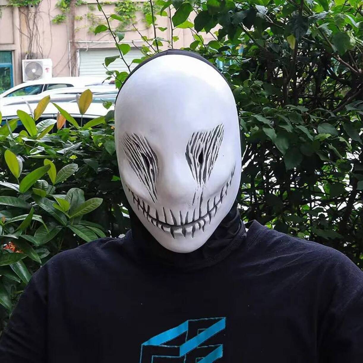 Scary Demon White Ghost Acg La - Anime Cosplay Face avis et prix