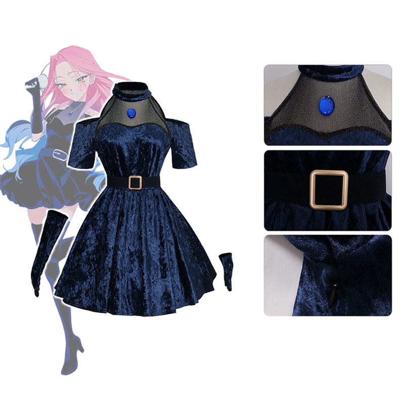Mizi Cosplay Anime Alien Stage - Cosplay Anime Pink Hair avis et prix