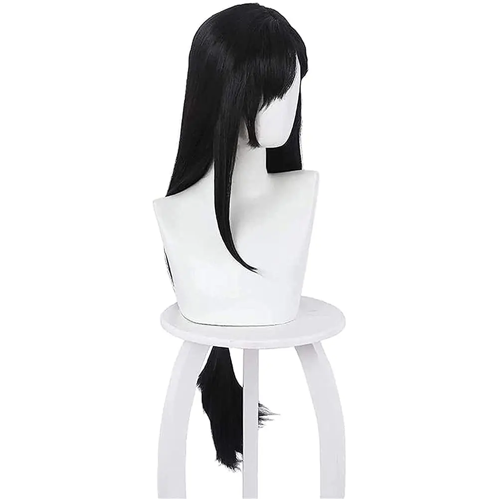 Tifa Lockhart Cosplay Wig Anim - Anime Cosplay Long Black Hair avis et prix
