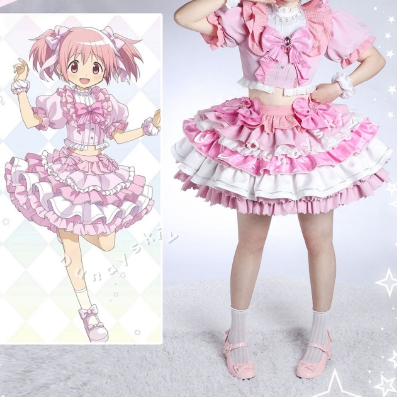Puella Magi Madoka Magica Kana - Cosplay Anime Pink Hair avis et prix