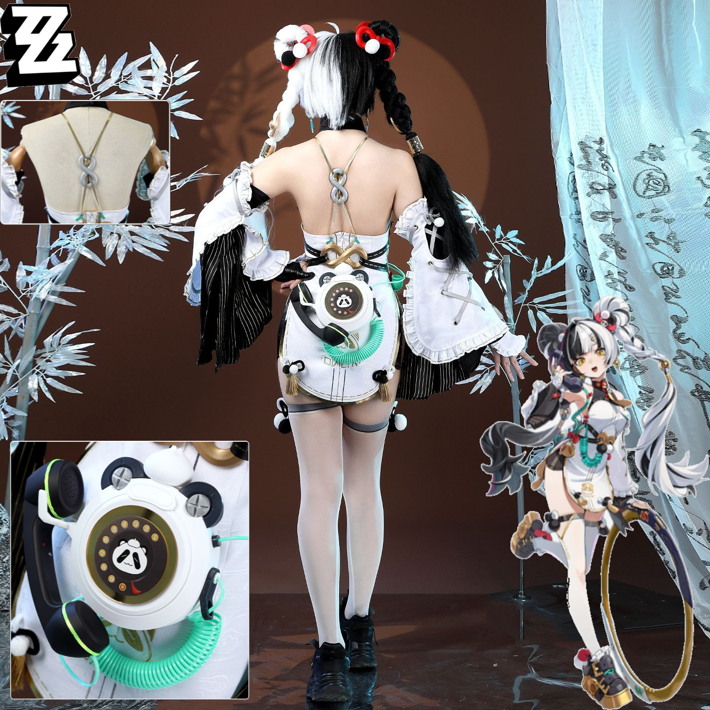 Dialyn Cosplay Costume Zenless - Anime Cosplay Zzz avis et prix