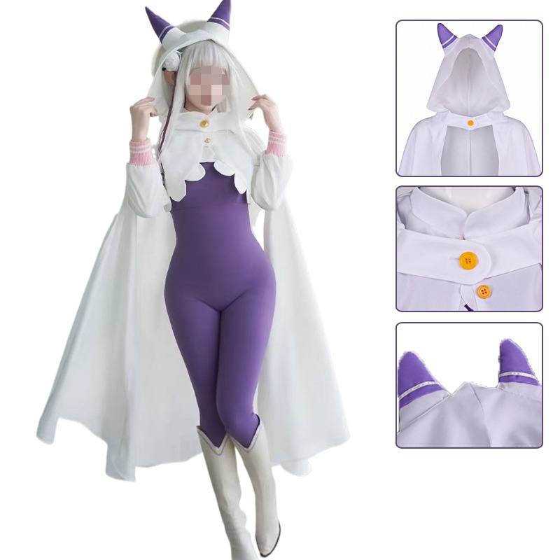 ANIMECC IN STOCK Emilia Cospla - Anime Cosplay Bodysuit avis et prix
