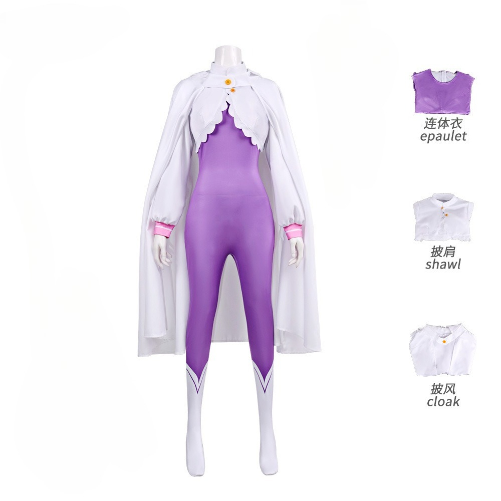 ANIMECC IN STOCK Emilia Cospla - Anime Cosplay Bodysuit avis et prix