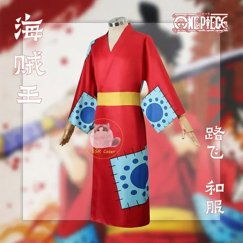Anime Luffy Cosplay Costume, W - Anime Cosplay Kimono avis et prix
