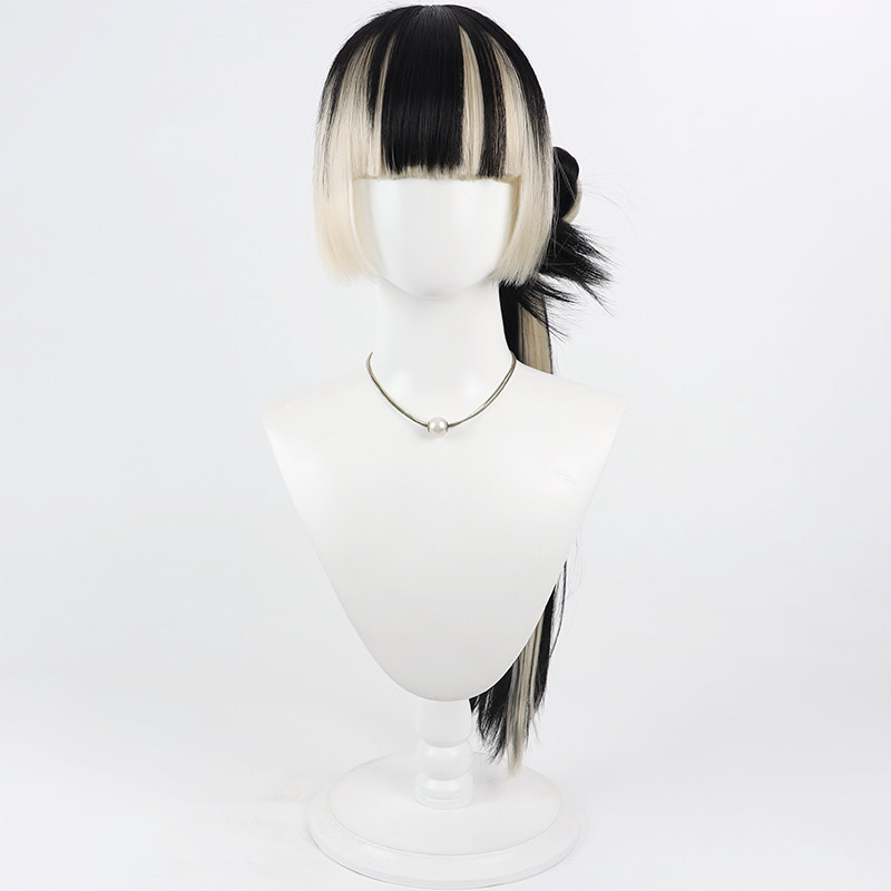 Juufuutei Raden Cosplay Wig Vt - Anime Cosplay Long Black Hair avis et prix