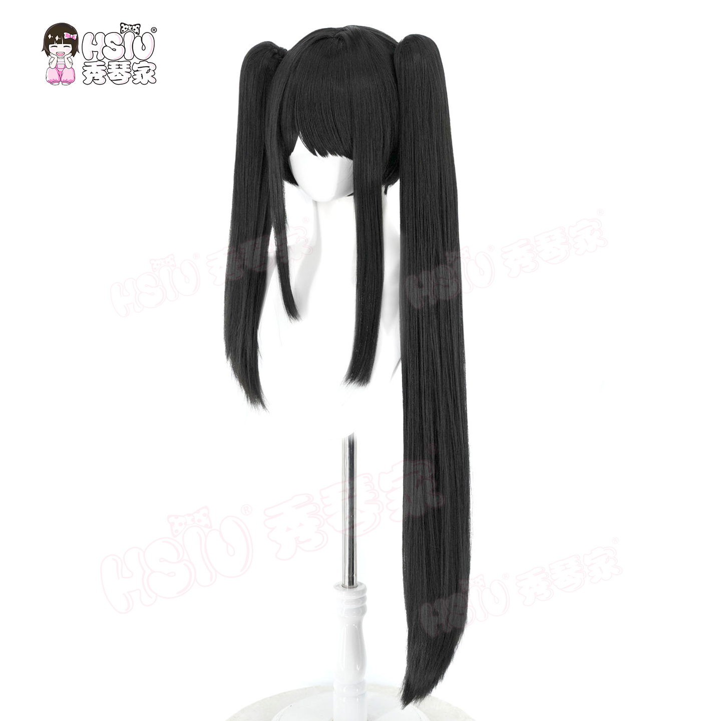Date A Live Tokisaki Kurumi Co - Anime Cosplay Long Black Hair avis et prix