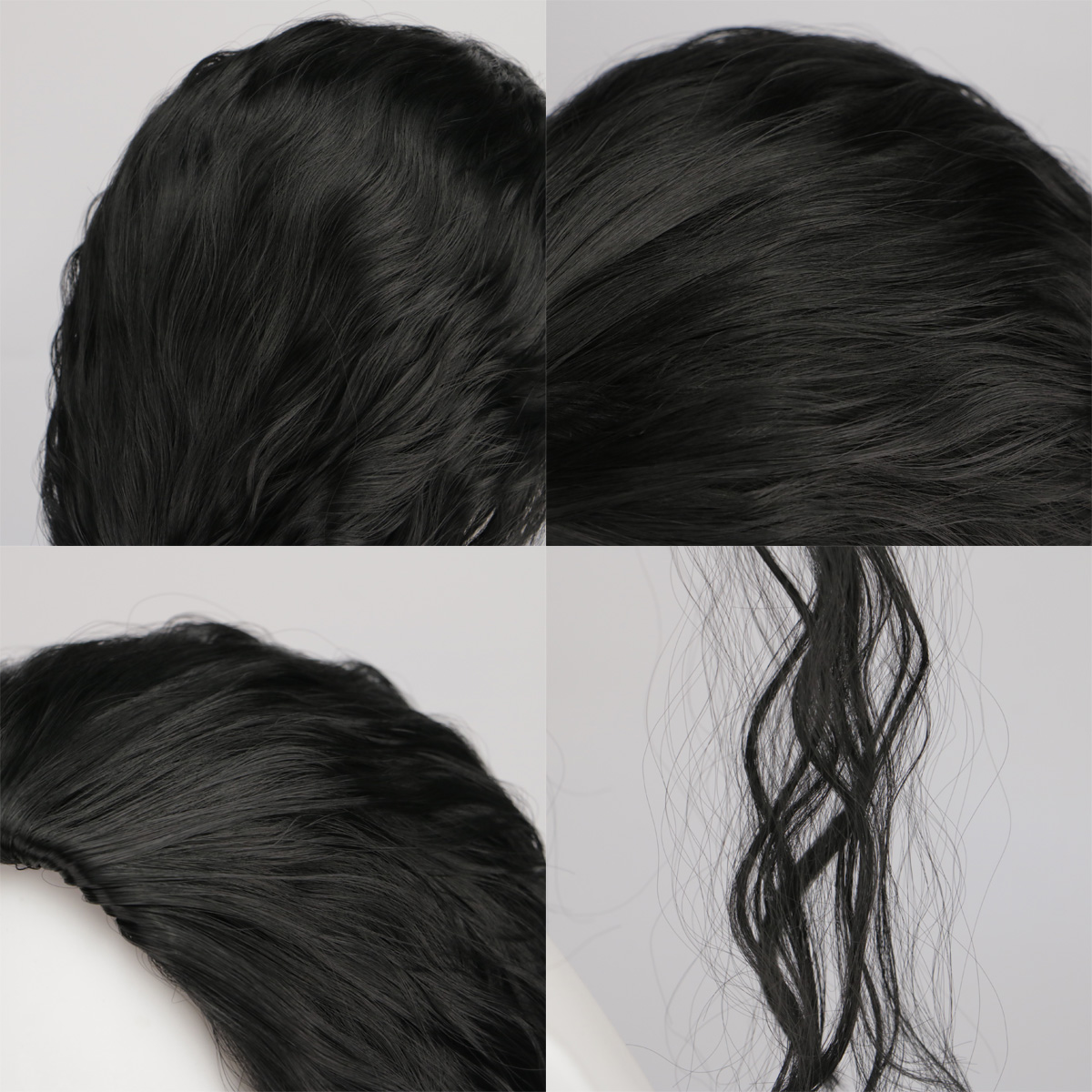 Michael Jackson Cosplay Wig Or - Anime Cosplay Long Black Hair avis et prix