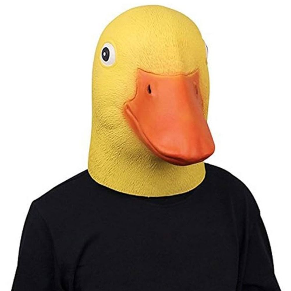 Novelty Yellow Duck Head Mask  - Anime Cosplay Pics avis et prix