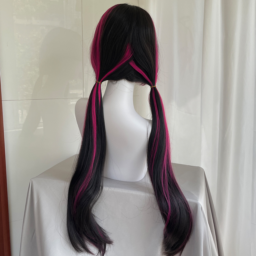 High Quality Movie Draculaura  - Anime Cosplay Long Black Hair avis et prix